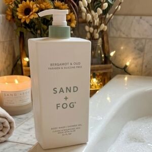Sand + Fog Body Wash / Shower Gel ~ Bergamot & Oud ~ 32 oz